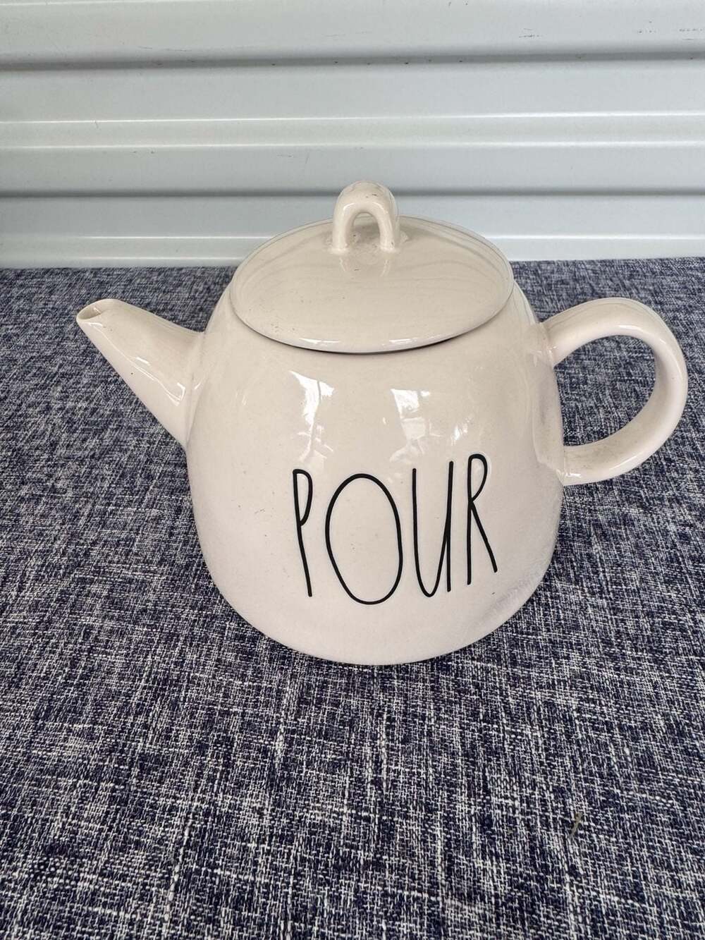 Rae Dunn Pour Teapot Ceramic